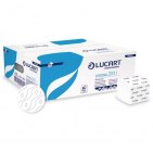 LUCART STRONG bulk pack 210I TP salvetēs V-locījums, no 100% celulozes jaunšķiedras, baltā krāsā, 210 salvetes/ 2-slāņi (P40)