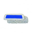 FILMOP Kokvilnas mopu galva ar zilu atbalstu velcro sistēmai 60 cm