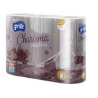 GRITE Charisma Pure White,tualetes papīrs ruļļos , 4 slāņi