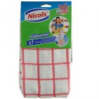 NICOLS Lupata stikla trauku pulēšanai (Mikorošķiedras) 60X40cm